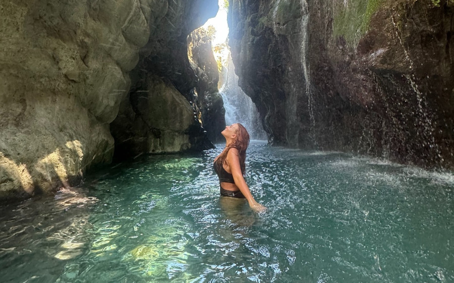 Kourtaliotiko waterfalls